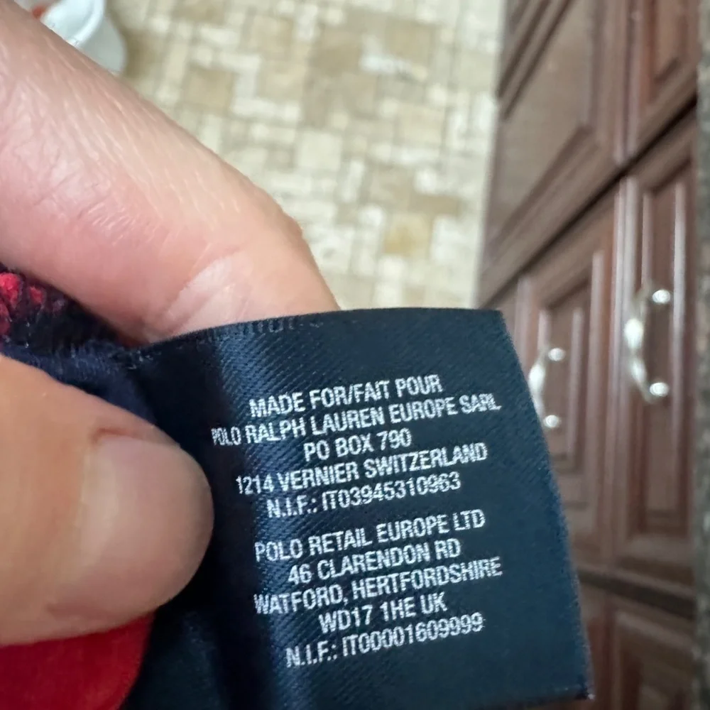 Ralph Lauren worn 3x